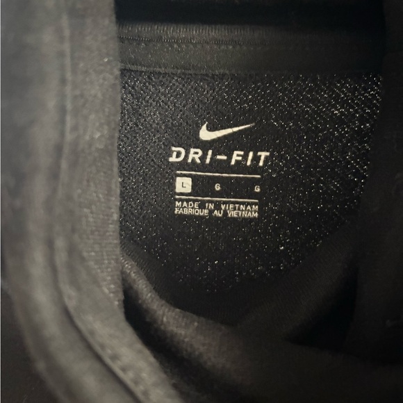 Nike Black Dri-FIT Sweatshirt Size Large - Picture 4 of 7